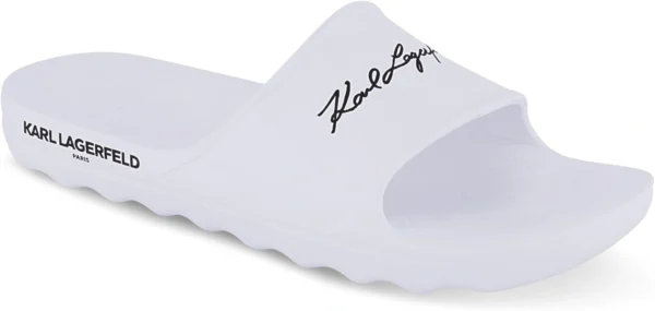 KARL LAGERFELD Men's One Piece Eva Pool Slide Sandal